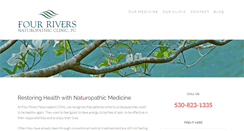 Desktop Screenshot of fourriversclinic.com